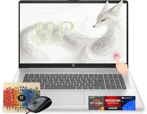 HP 17.3" Touchscreen Laptop, Ryzen 5 7530U, 8GB RAM, 256GB SSD, Win 11 Pro, Wi-Fi 6, Copilot AI, Accessories Included