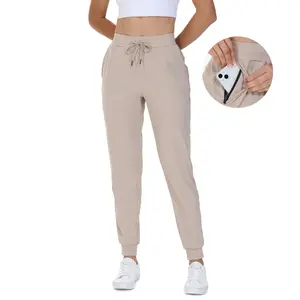 Women's Joggers with Pockets – Athletic Running Sweatpants Tapered Casual Workout Pants for Yoga, Gym, Lounge
