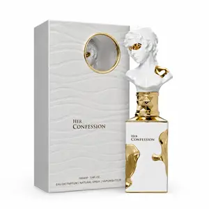 HER CONFESSION 100ML 3.4oz Eau De Parfum | EDP Spray long lasting for women women's fragrances perfume oil | vanilla Aromatic Floral Lady Perfume New Release luxury sculpted perfume | Woody Floral Notes | Ideal Gifts