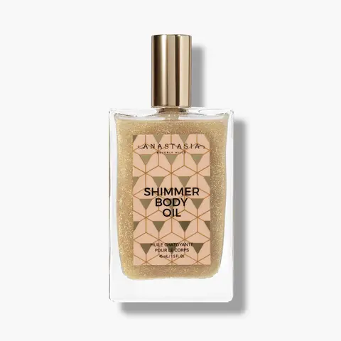 Anastasia Beverly Hills Shimmer Body Oil - Lightweight Radiant Formula with Jojoba & Sweet Almond Oils - 45ml