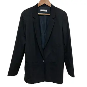 Pre-owned Chloé Wool Small Leather Goods Chloe Stretch Single Tailored Jacket