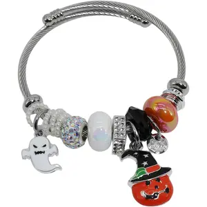 Women Bracelets - Adjustable Charm Bracelets for Women Birthday Gifts Favors Titanium Steel Bracelet Bundle  Kit