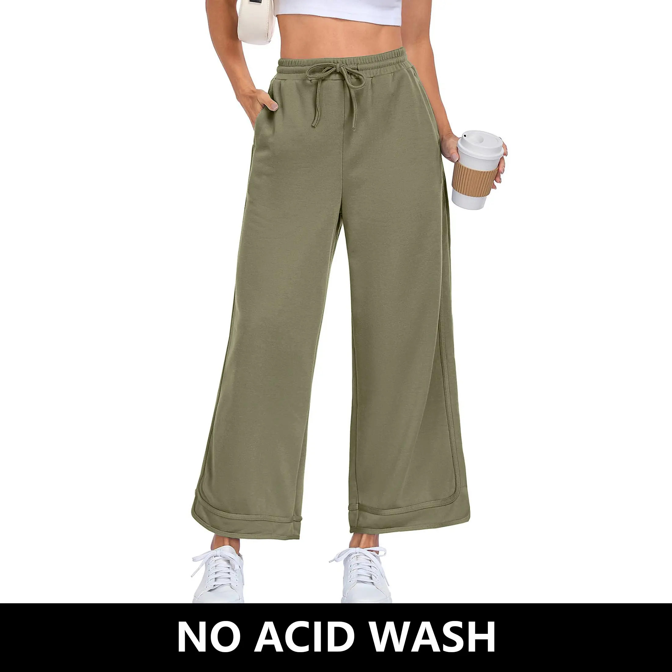No Acid Wash-ArmyGreen