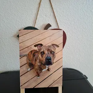 personalized picture stand.