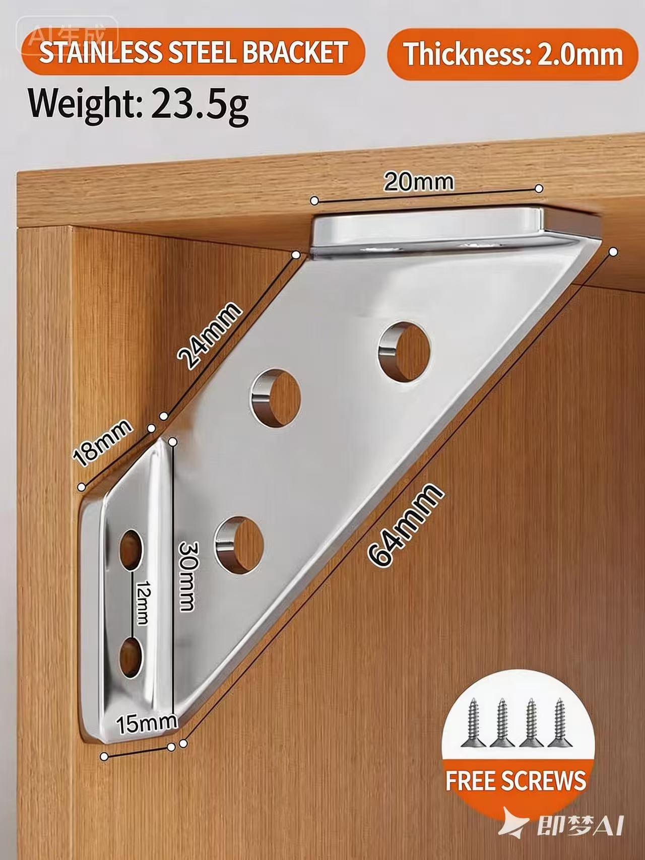 Furniture Corner Connector - 20PCS Universal Stainless Steel L Brackets for Wood,Hardware Metal Angle Bracket Corner Braces,L Bracket for Shelves,Table,Cabinet,Drawer,Corner Brackets for Wood Furniture Corner Connector - 20PCS Universal Stainless Steel L Brackets for Wood,Hardware Metal Angle Bracket Corner Braces,L Bracket for Shelves,Table,Cabinet,Drawer,Corner Brackets for Wood