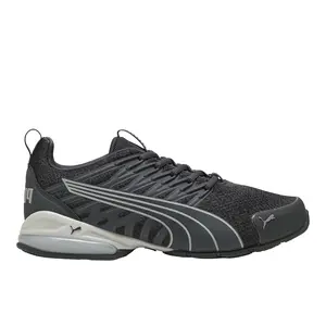 PUMA Mens Voltaic Evo Premium Lace Up Sneakers Shoes Casual - Grey