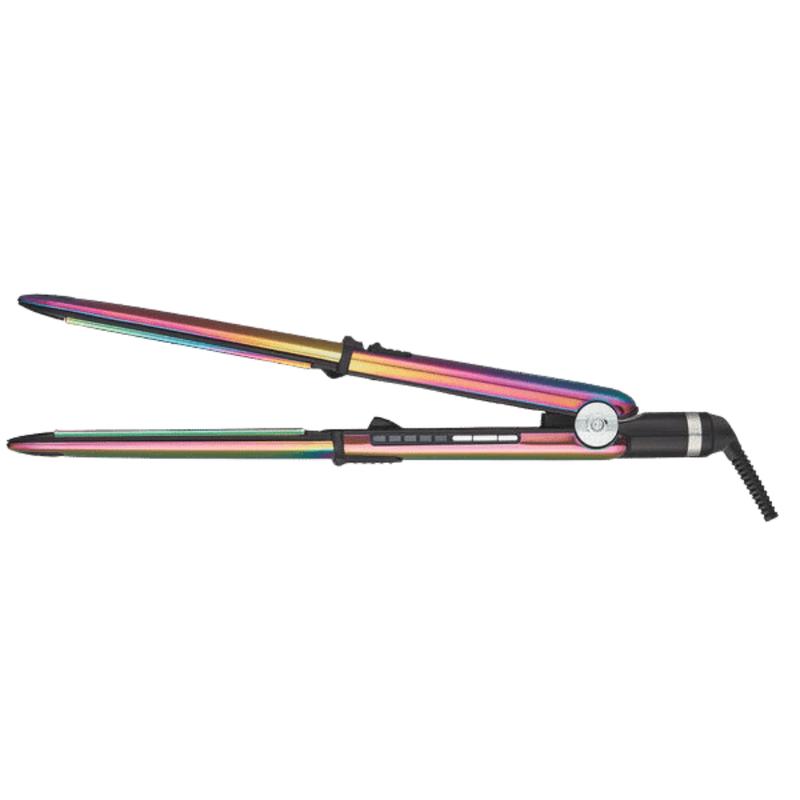BaBylissPRO Limited Edition Iridescent Nano Titanium Prima 3100 Flat Iron BNTRB3100TUC – Professional, Fast-Heating, Sleek Hair Straightener