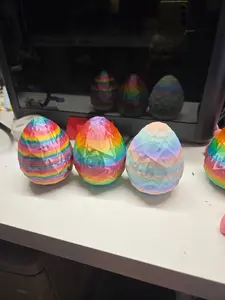 3d printed egg with surprise minis