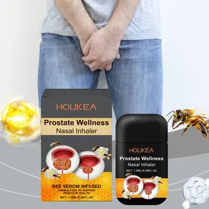 Houkea Male Care Nasal Inhaler Cleansing Daily Nasal Spray Gentle Care for Men's Body Discomfort Oral Peppermint
