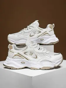 Men's Sporty Lace Up Athletic Running Shoes, Casual Comfortable Breathable Sneakers, Outdoor Sports Shoes for Daily Wear