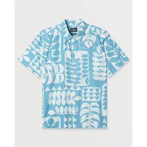 Waterman Turtle Island Shirt - Reef Waters Print