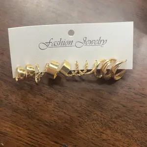 Elegant Alloy Flower Earrings Set, Hoop Earring Sets, 24 Pairs Mermaid Design, Perfect Gift for Women, Creative Office Wear Jewelry Collection