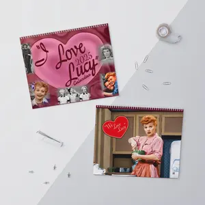 I Love Lucy 2025 Classic Design Wall Calendar | TV Lover - Gift  For Fans of Lucy - Love Letter