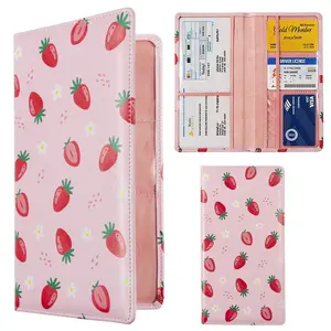 Stylish Car Registration and Insurance Holder for Women - Magnetic Leather Glove Box Organizer, Protective Vehicle Document Case and License Folder