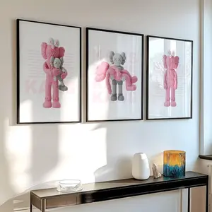 Kaws Poster, Hypebeast Toys Poster, 3 Piece Set, Home Art Decor Unframed