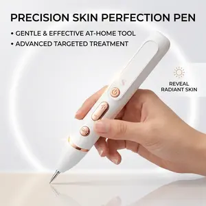 Portable Home Beauty Pen with 9 Adjustable Intensity Levels, USB Rechargeable, Easy-to-Use Precision Design for Personal Care