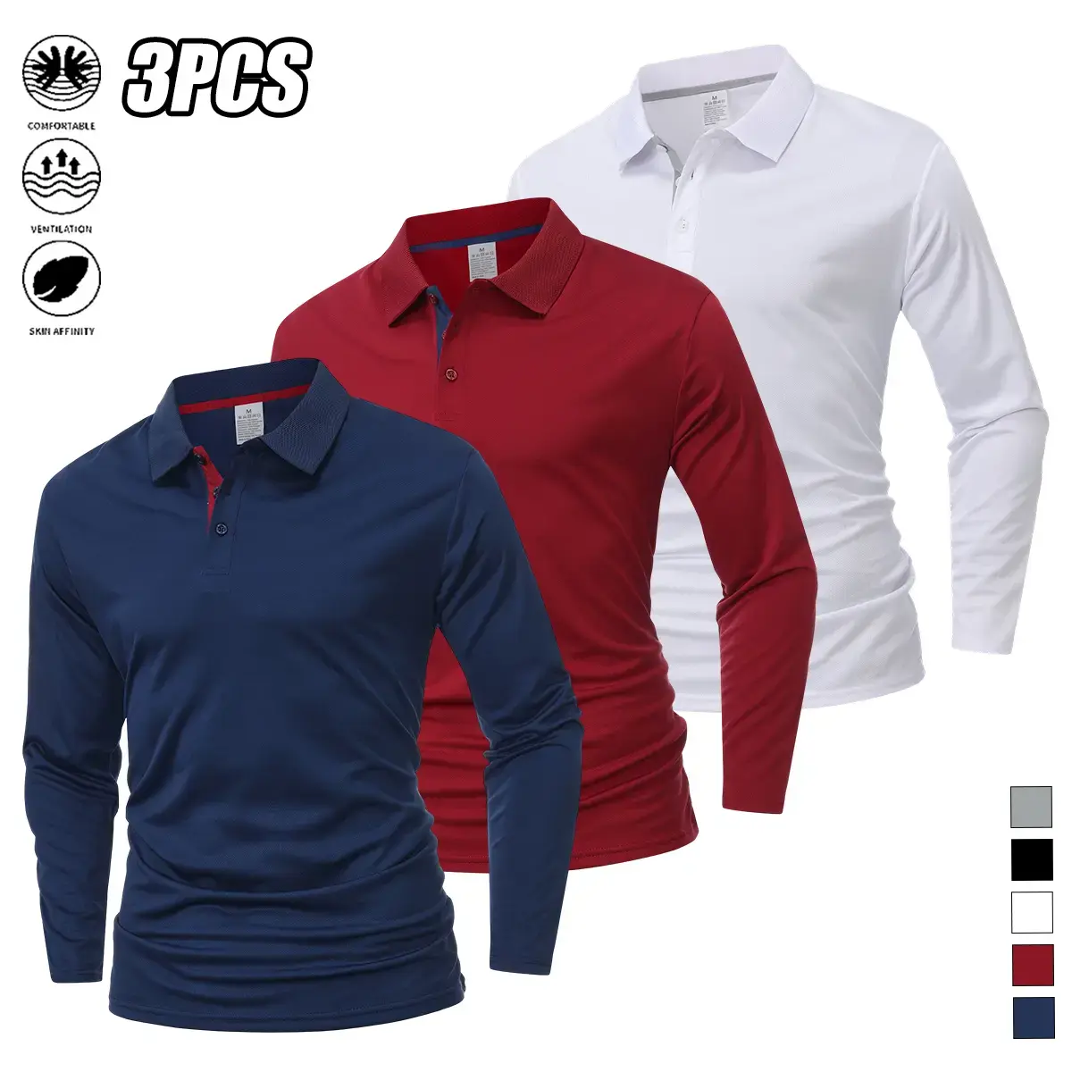 Blue + Red + White