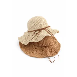 Chic Wide Brim Straw Hat ☀️