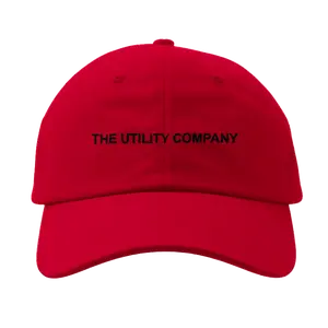 Utility Company Word-Mark Fitted Cap — Flexfit® 6277 Structured Baseball Hat