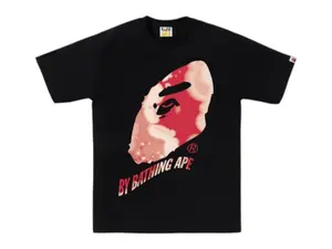 BAPE Tie Dye Twist By Bathing Ape Tee Black (men) by StockX