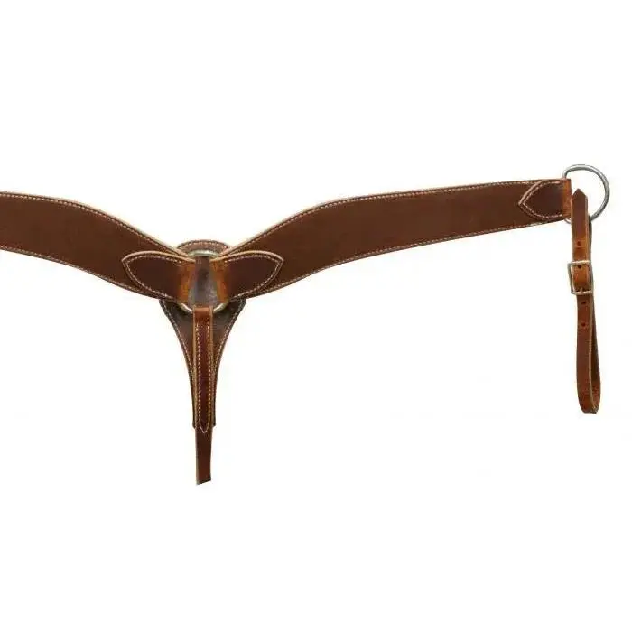 Heavy Duty Double Stitched Leather Breastcollar. Made in USA Heavy Duty Double Stitched Leather Breastcollar. Made in USA