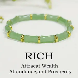 Virelyn B Money Bracelets for Women, Good Luck Feng Shui Lucky Wealth Bracelet, Jade Crystal Bracelet Chinese Jewelry Gifts