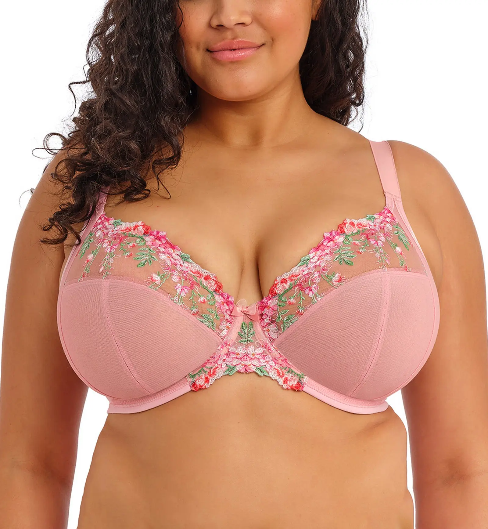 Elomi Aerith Plunge Underwire Bra (303602) - Rose
