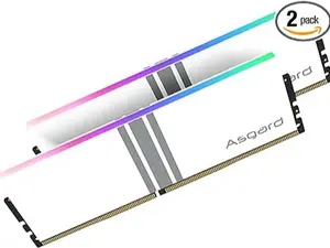 DDR4 Ram Asgard Valkyrie Series 16GB (2 x 8GB) 288-Pin DRAM DDR4 3200MHz CL16-20-20-40 1.35V Dual Channel Desktop Memory Model - White