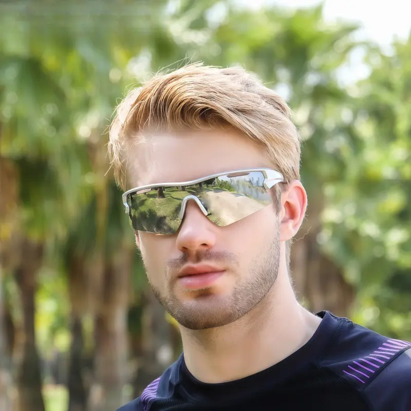 Unisex Sunglasses, New European Look UV Protection PC Frame Outdoor Sports Eyewear for Men & Women, Polycarbonate