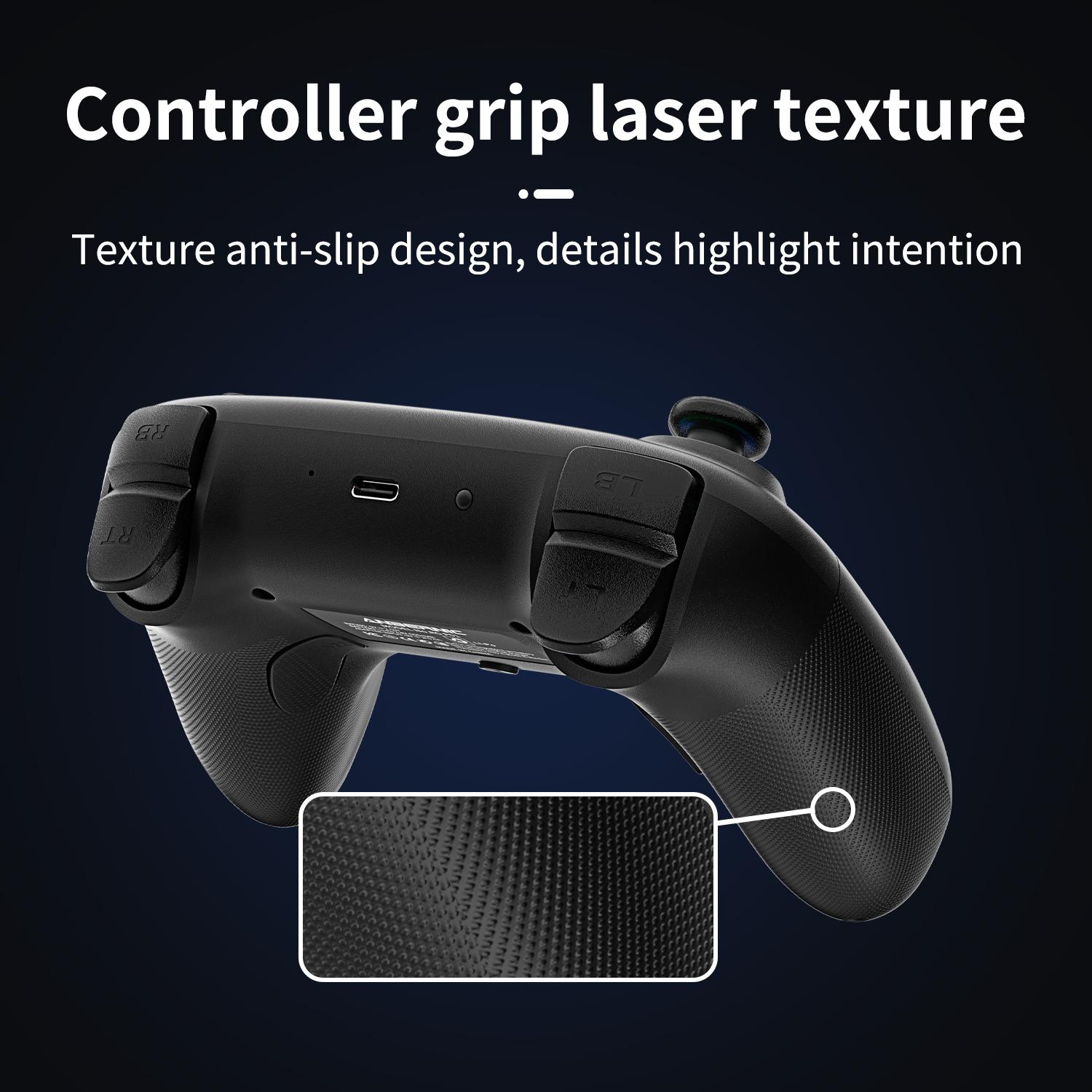 ANBERNIC RG P01 Game Controller Compatible For PC Steam Switch Android IOS Connection Methods Bluetooth 5.3/Wired/2.4G Wireless Game Console Accessories Give high-end gifts Smartphone