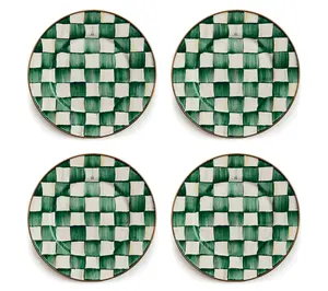 MacKenzie- Childs Set of 4 Salad Plates
