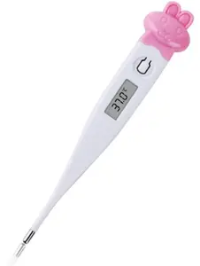 Digital Thermometer, Oral Thermometer - Medical Healthcare Device with Rigid Tip, Water Resistance, Fever Line Indicator for Adults & Kids (Infants) | Rectal & Underarm Use
