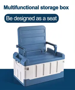 Folding Storage box with Chair; Outdoor Picnic, Kids Games; Finishing; Camping