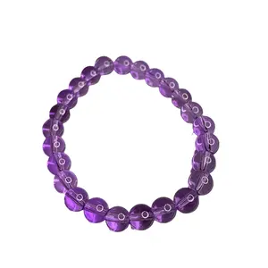 Light purple bracelet | Glass Beaded jewelry |