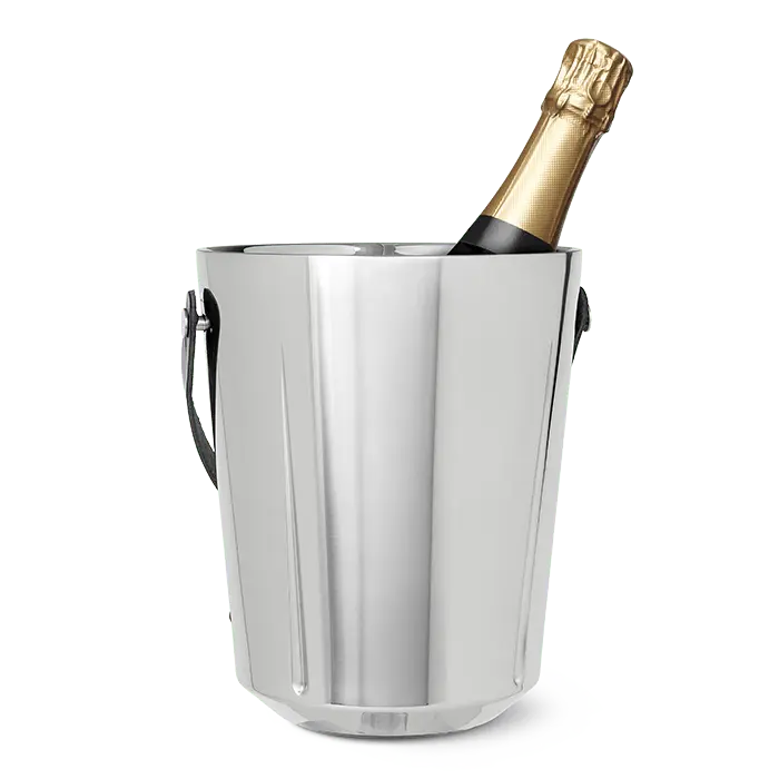 Rosendahl Grand Cru Barware Champagne Bucket, Steel, H: 13"
