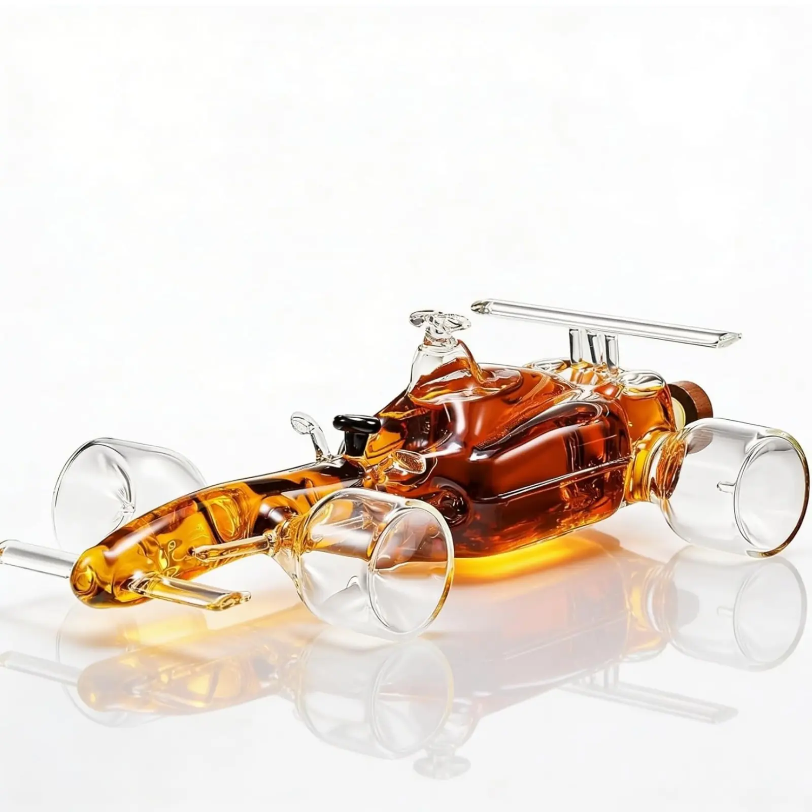 F1 Racecar Decanter - 8.12OZ - Liquor Decanter for Car Lovers, Formula 1 One, Racing Enthusiasts - Unique Car Bottle, Gift for Men, Barware Decor, Novelty for Home Bar