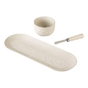 Temp-tations Seasonal 14" Tray with Ramekin and Spreader