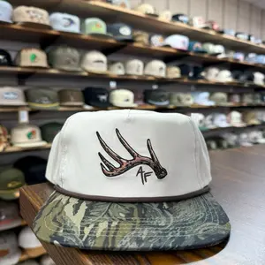 The Antler Rope Hat - Old School Bottomland