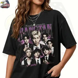 Bangtan Boys World Tour Tee, The Kings Are Back 2026 Tee, Kpop Concert Merch Graphic T-shirt, Sweatshirt, Hoodie