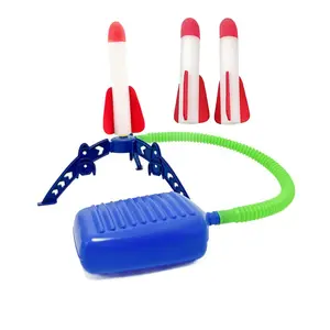 Kids Rocket Toy Launcher, Foot-Powered Launching Device for Boys and Girls, Outdoor Play in Yard, Park, School Playground, Family Fun, Party Entertainment, Christmas Gift
