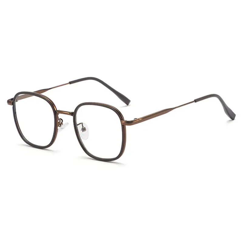 Daily Comfort: Ultra-Light Blue Light Blocking Glasses, Trendy Minimalist Frame, Anti Eye Strain UV400 for Work Gaming Study All-Day Wear