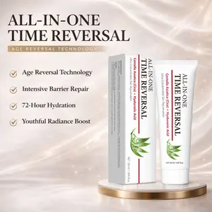All-In-One Skin Moisturizer Cream for Face, All-In-One Time Reversal, Lotion - Nourishing, Hydrates, Firms & Reduces Wrinkles with Centella Asiatica (Cica), Collagen & Hyaluronic Acid (1Pc), 1.69 fl.oz