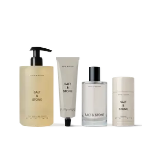 Salt & Stone Body Care Ritual Set - Complete Body Care Routine - Body Wash, Lotion, Mist, and Deodorant