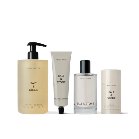 Salt & Stone Body Care Ritual Set - Complete Body Care Routine - Body Wash, Lotion, Mist, and Deodorant