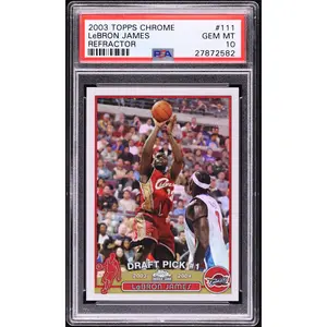 1x Random Graded Basketball Card (Beckett, PSA or CGC) - Grade 8 or Higher