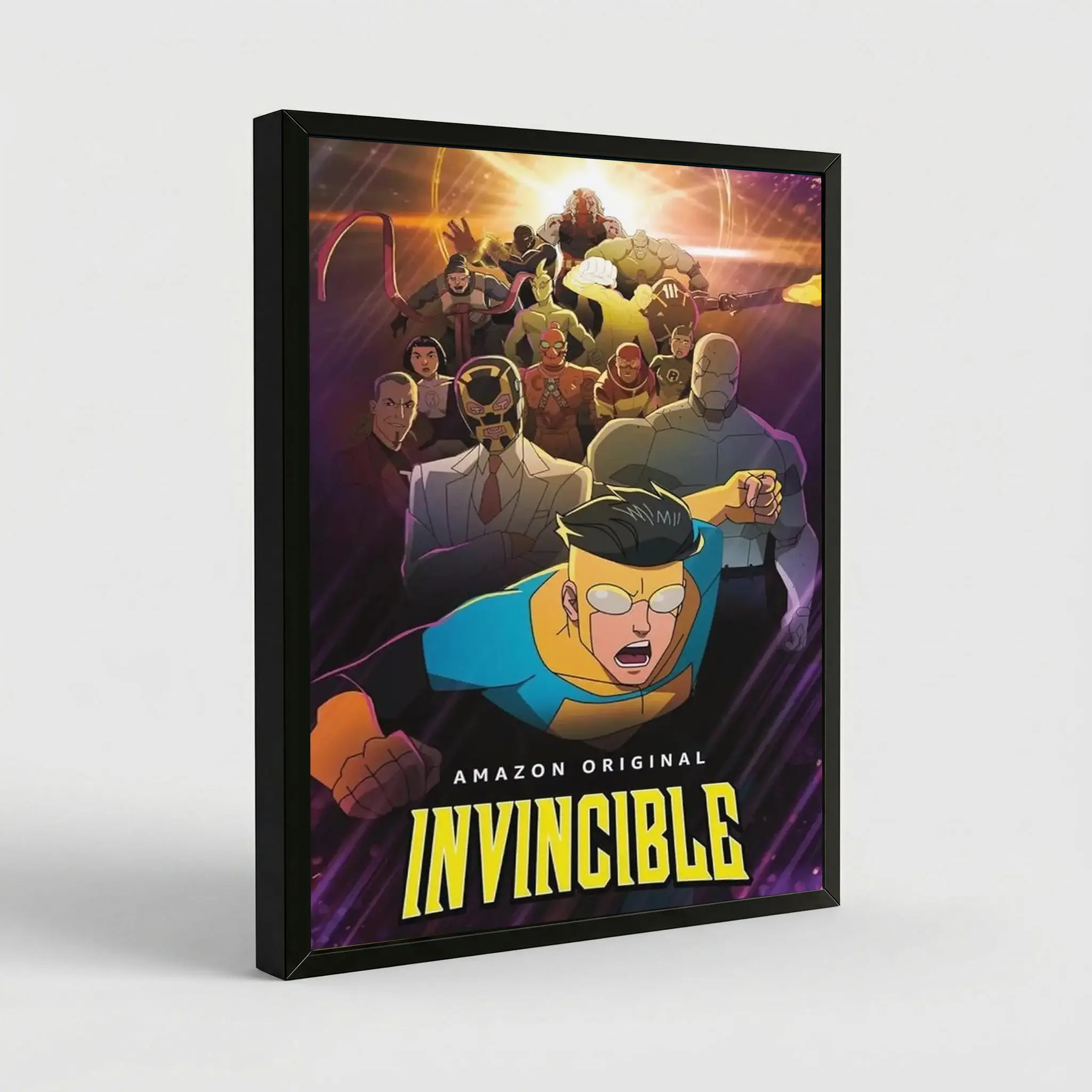 Style-9 Black Metal Frame