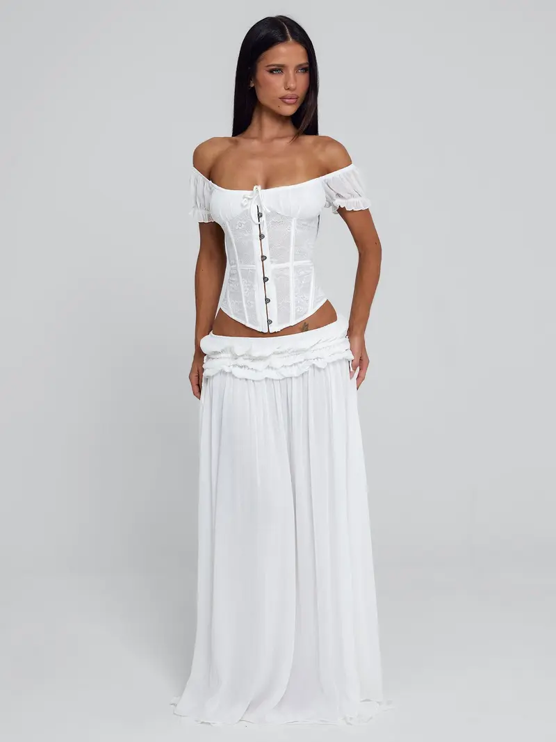 ESMERALDA MAXI DRESS GOLDEN CRYSTAL - TikTok Shop