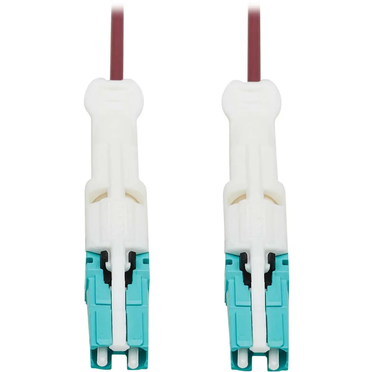 Tripp Lite N822C-05M-MG 400GB Duplex Multimode Fiber Optic Cable, 400G Ethernet, LSZH CS-PC Connectors, 5m Length, Compact, LSZH Jacket, 50/125 OM4 Fiber Optic Cable, OM4 Rated, Higher Bandwidths, Backward Compatible for Cloud Services, Up to 100m Support