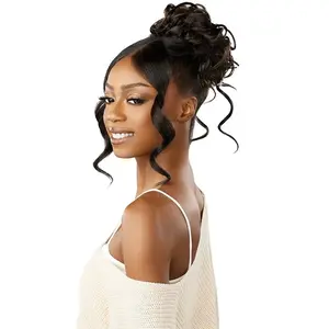 Sensationnel Lulu Bun HD Lace Parting Bang - UPDO UNIT 10