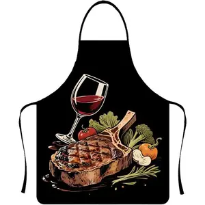 Household daily necessities LIUSM Funny Cooking apron for BBQ Kitchen Work Aprons Birthday Creative Gifts